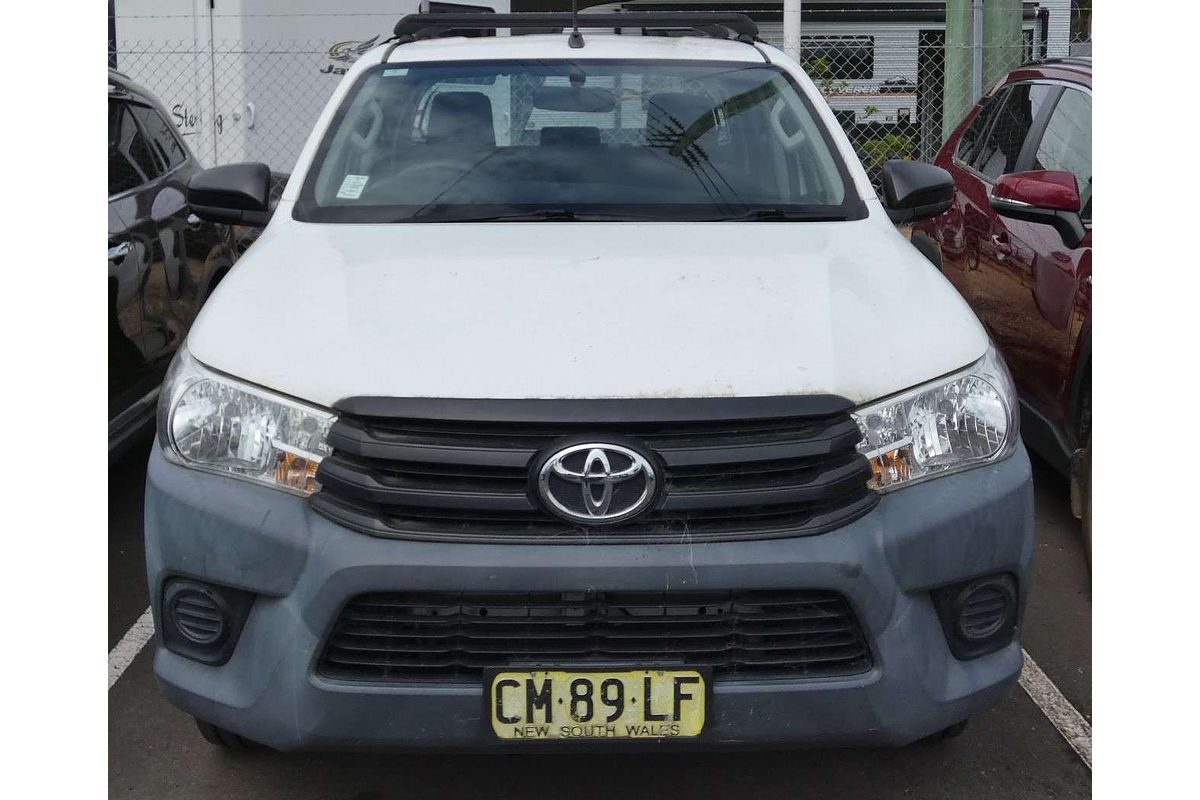 2017 Toyota Hilux Workmate TGN121R Rear Wheel Drive