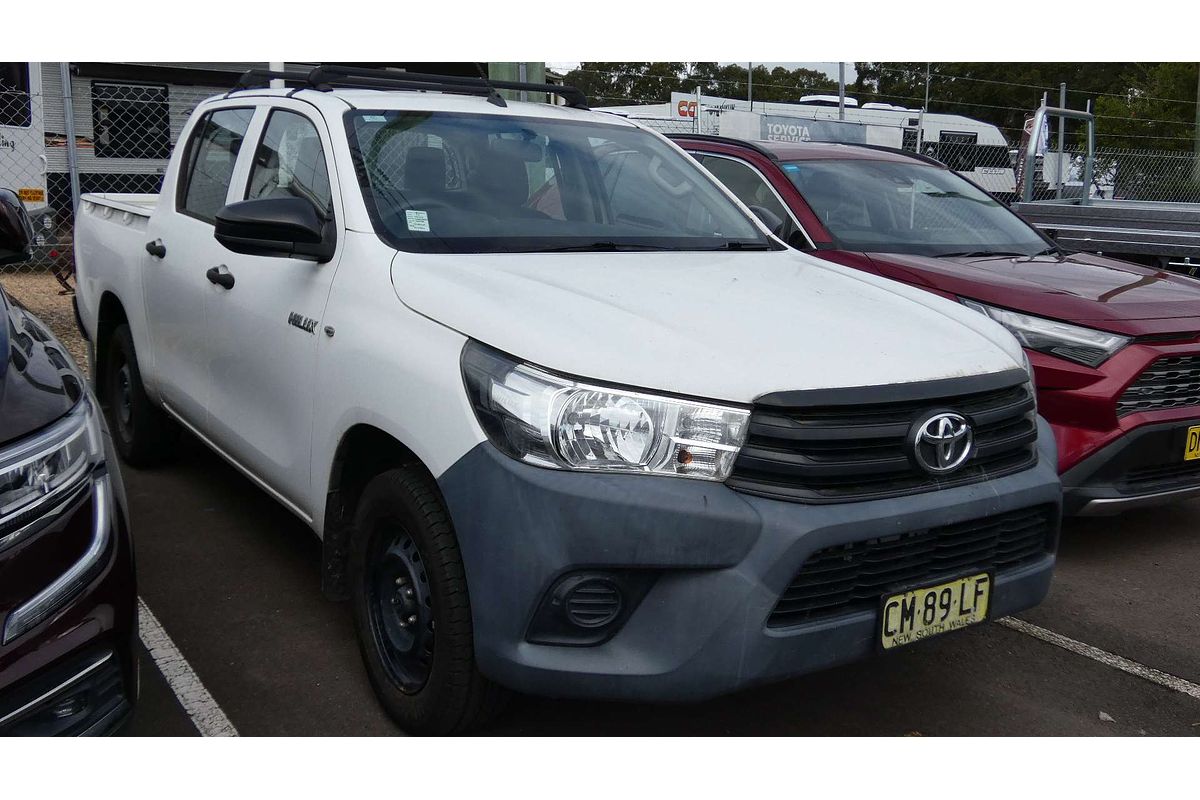 2017 Toyota Hilux Workmate TGN121R Rear Wheel Drive