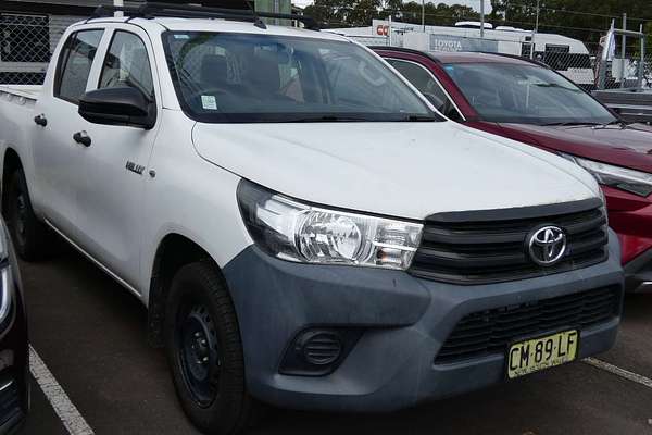 2017 Toyota Hilux Workmate TGN121R Rear Wheel Drive