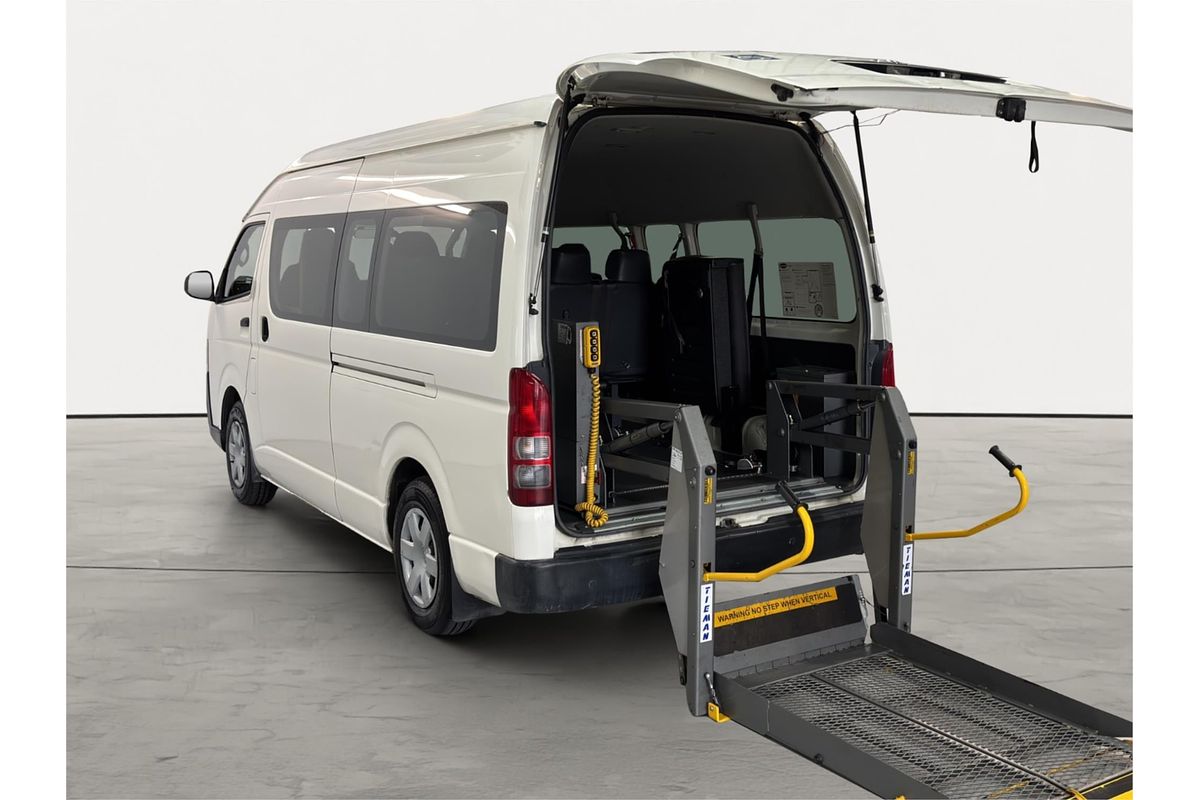 2012 Toyota Hiace Commuter TRH223R ELWB High Roof