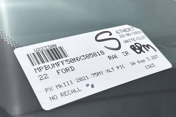 2022 Ford Ranger XLT PX MkIII 4X4 3.2L thumb-23