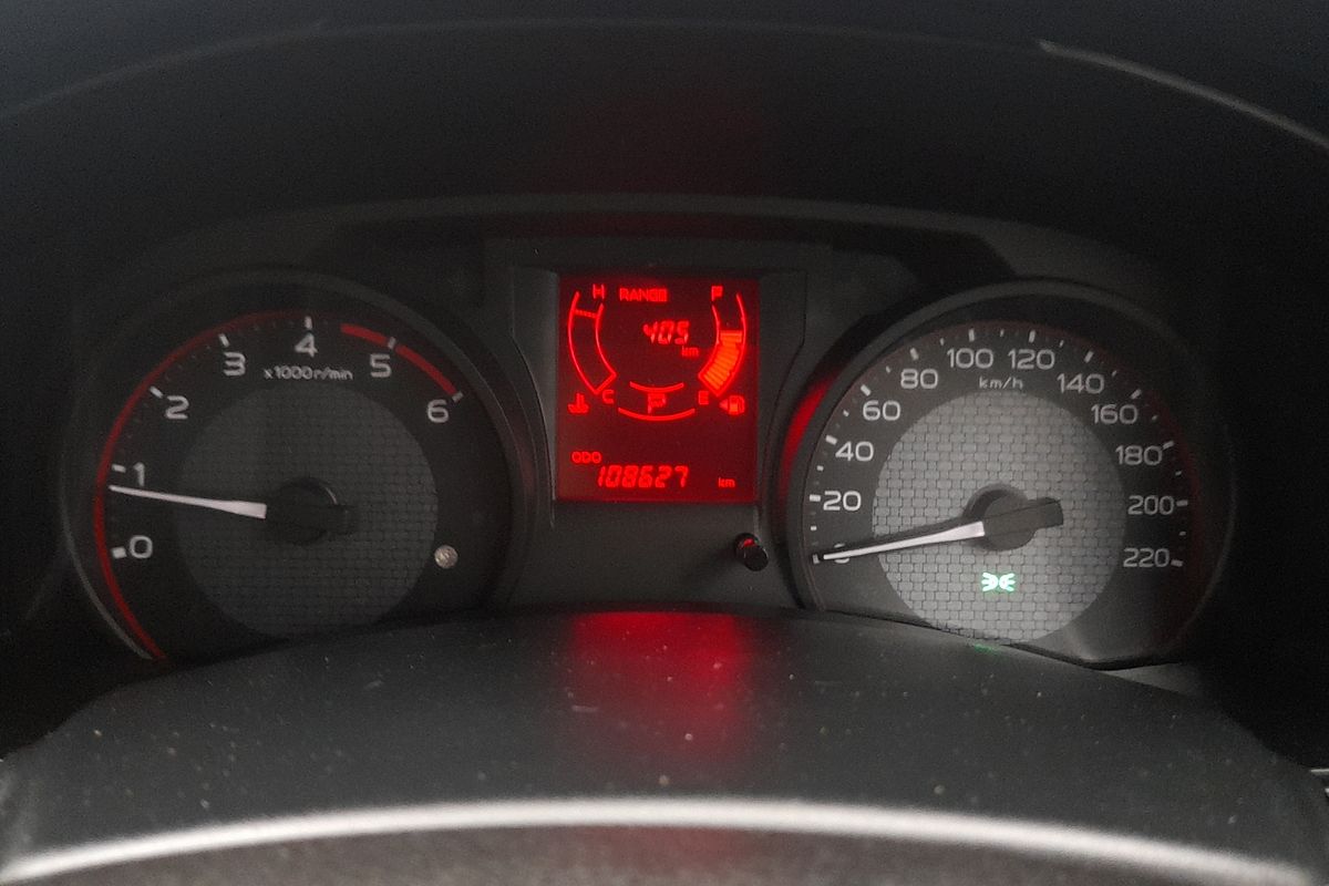 2018 Isuzu D-MAX SX High Ride Rear Wheel Drive