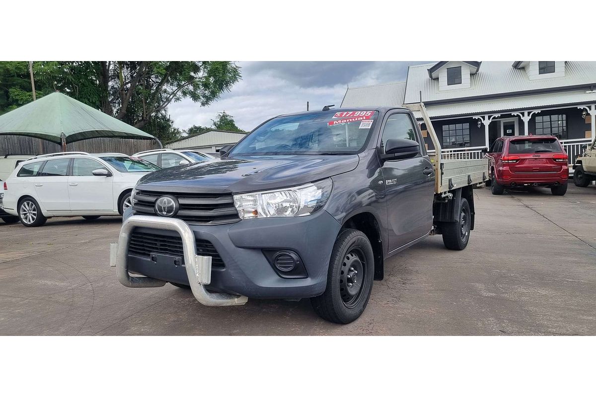 2020 Toyota Hilux Workmate TGN121R Rear Wheel Drive