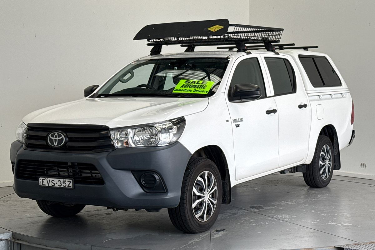 2022 Toyota Hilux Workmate TGN121R Rear Wheel Drive