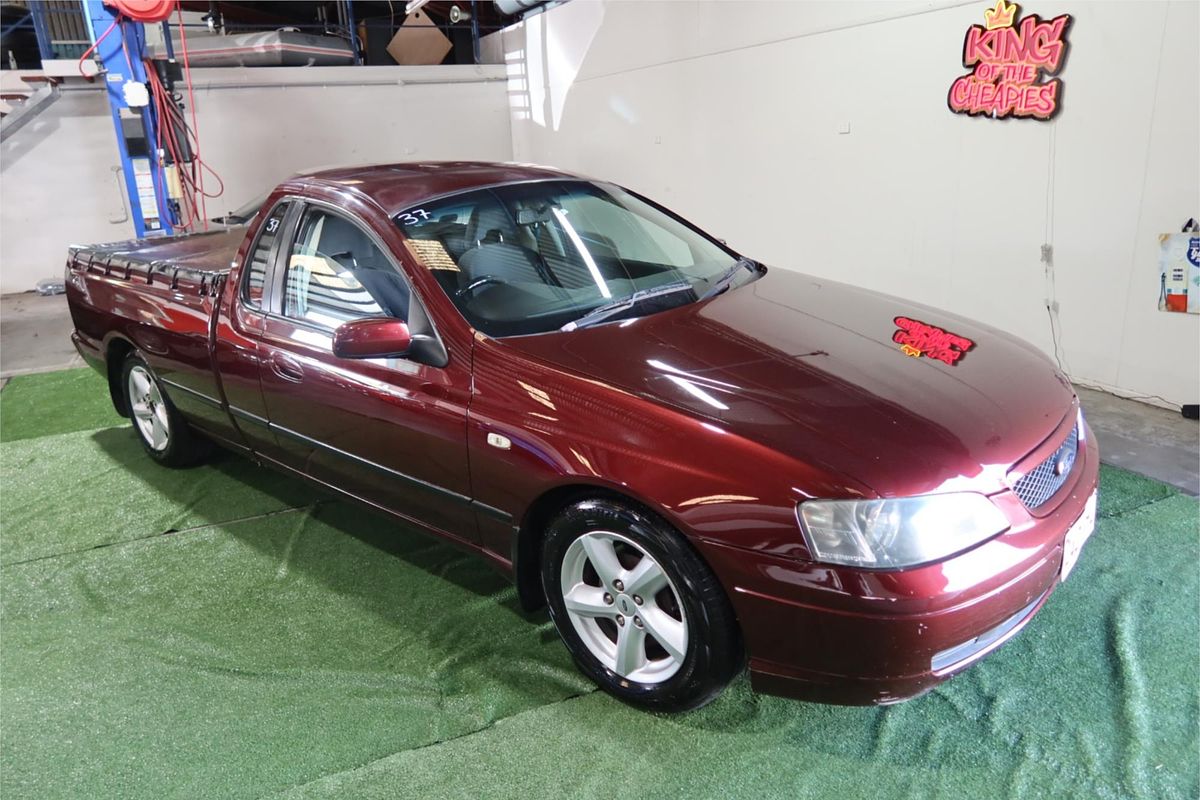 2003 Ford Falcon Ute XLS BA Rear Wheel Drive