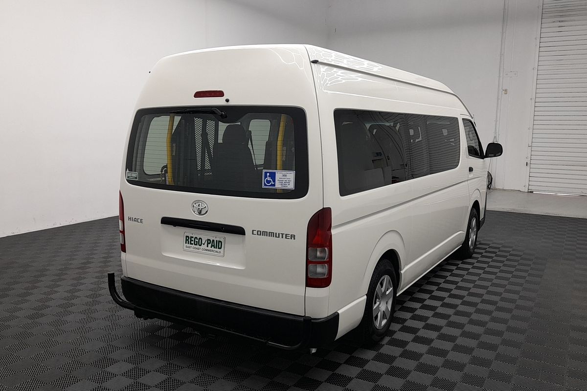 2017 Toyota Hiace Commuter KDH223R ELWB High Roof