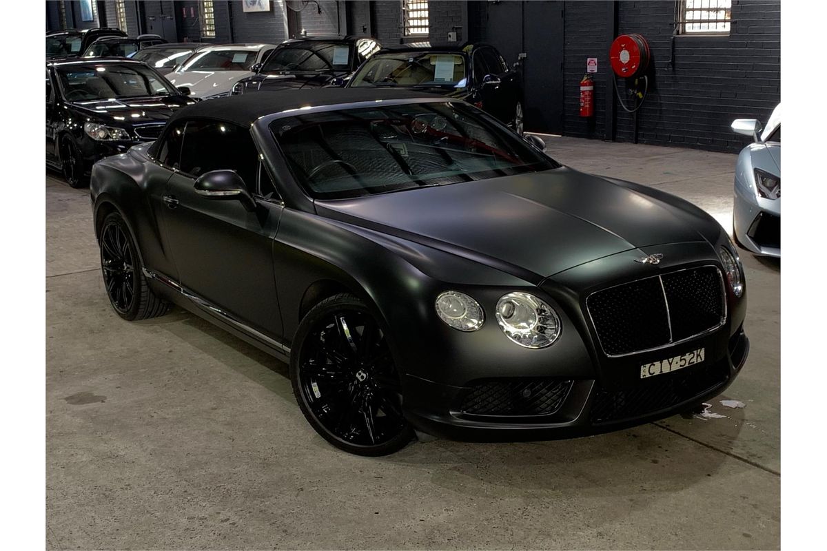 2012 Bentley Continental GTC V8 3W