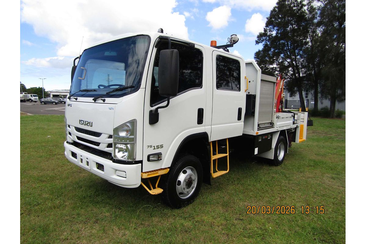 2017 Isuzu N Series NPS 75/45-155 4X4 MWB