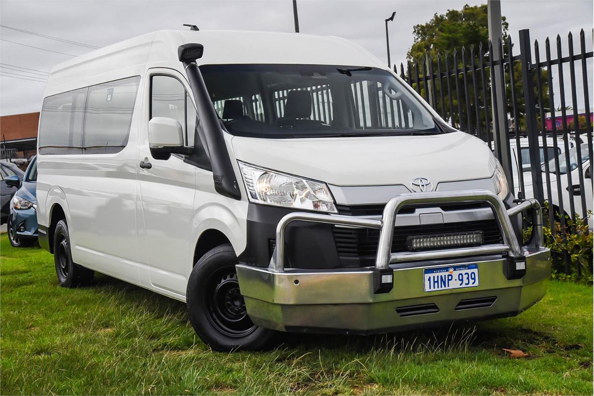 2021 Toyota Hiace Commuter GDH322R ELWB High Roof