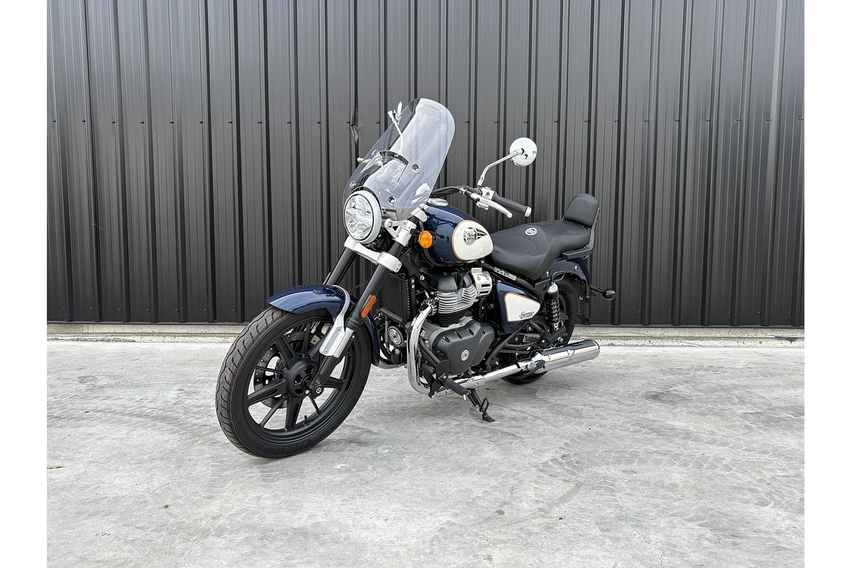 2026 Royal Enfield Super Meteor 650 - Celestial Blue