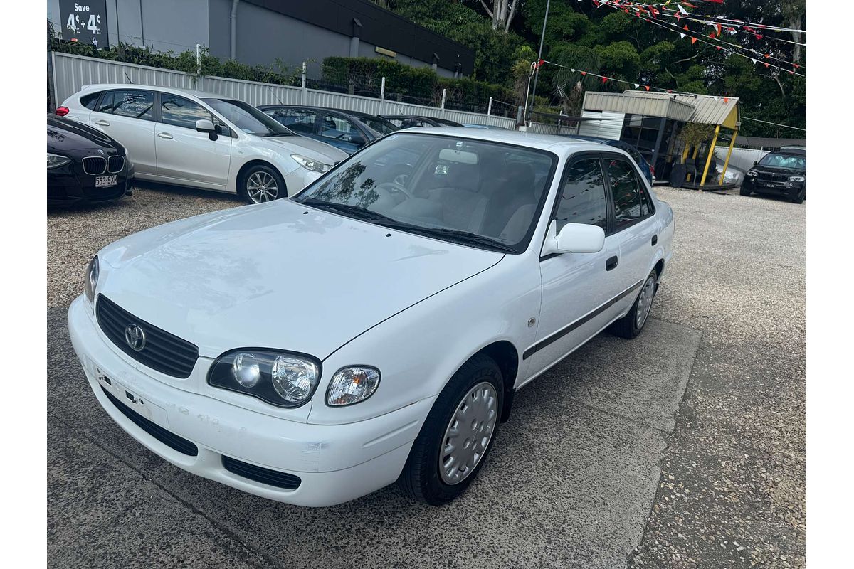 2001 Toyota Corolla Ascent AE112R