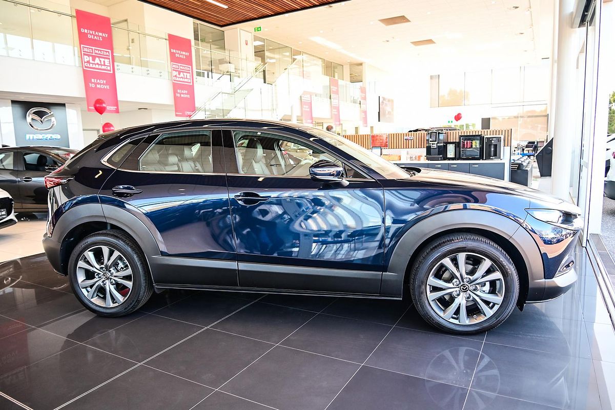 Mazda Rockingham SOLD 2025 Mazda CX-30 G25 Touring DM Series in BLUE | Used SUV | Stock ...