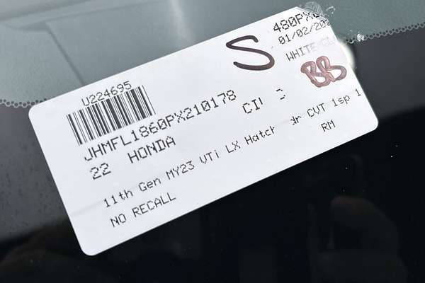 2022 Honda Civic VTi LX 11th Gen thumb-23
