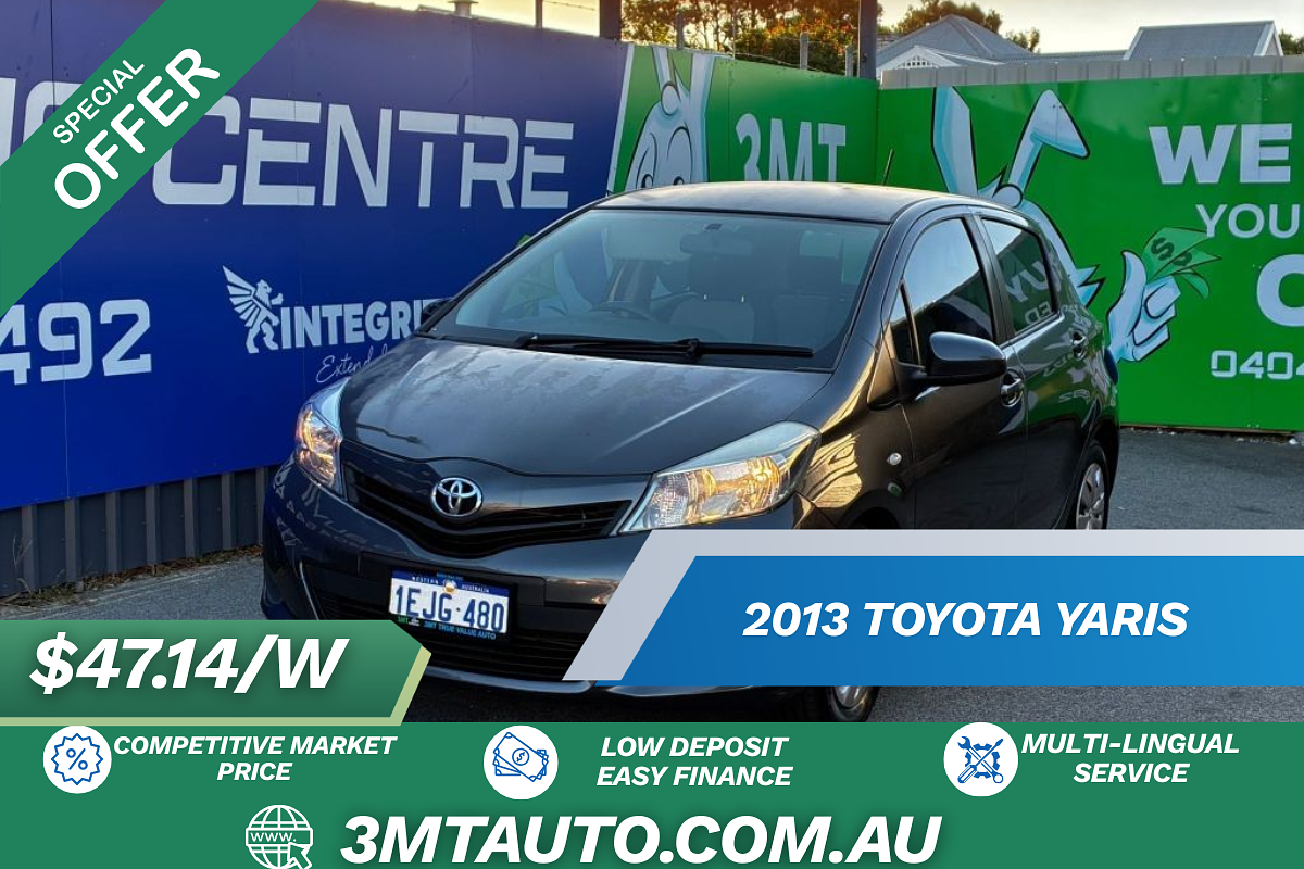 2013 Toyota Yaris YR NCP130R