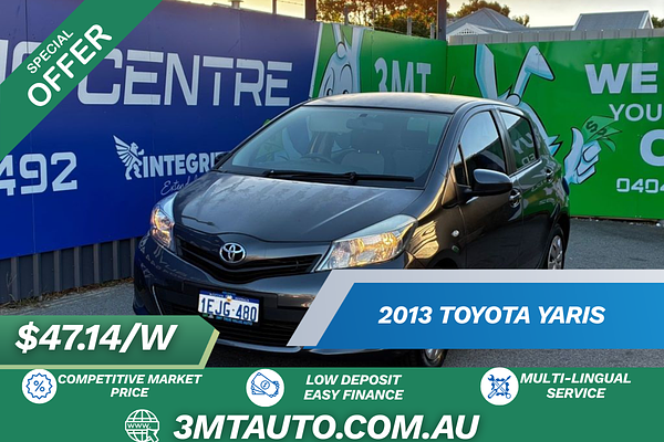 2013 Toyota Yaris YR NCP130R