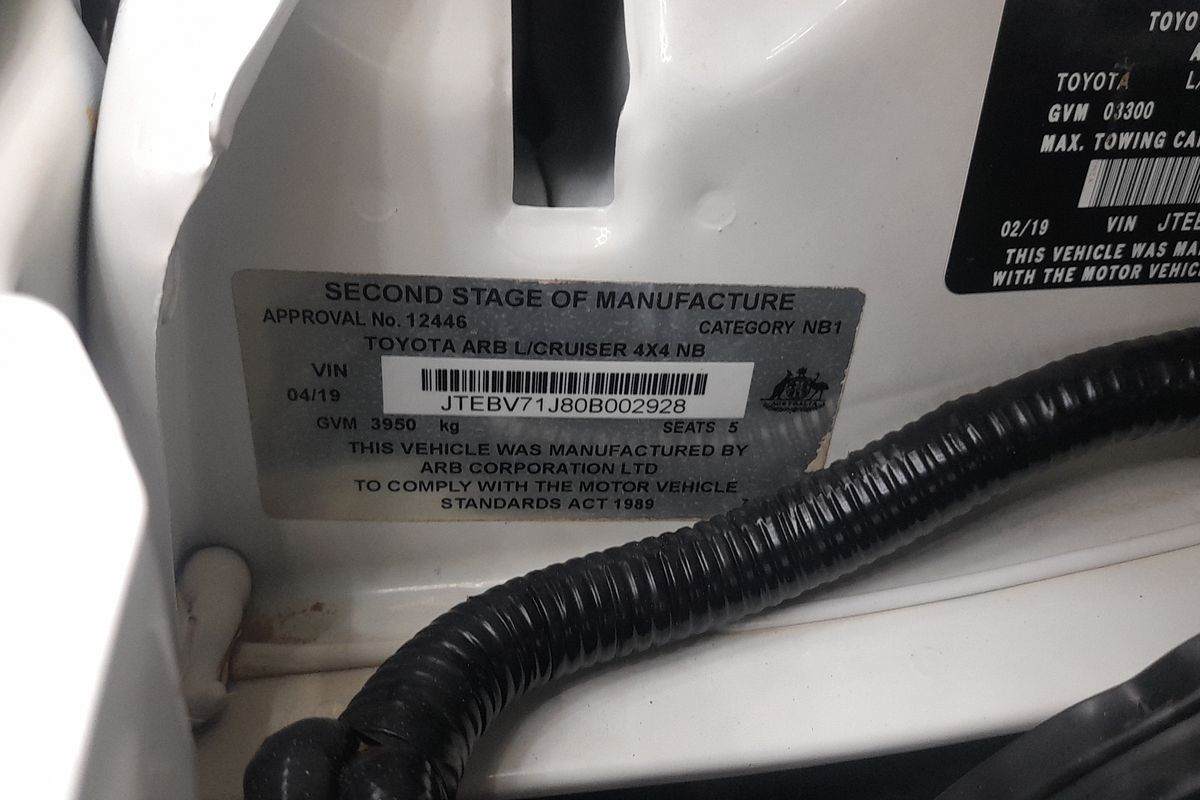 2019 Toyota Landcruiser GXL VDJ79R 4X4