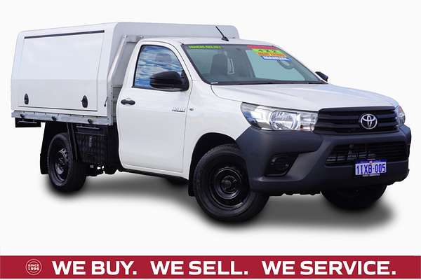 2016 Toyota Hilux Workmate TGN121R Rear Wheel Drive