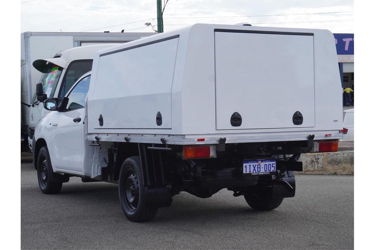 2016 Toyota Hilux Workmate TGN121R Rear Wheel Drive