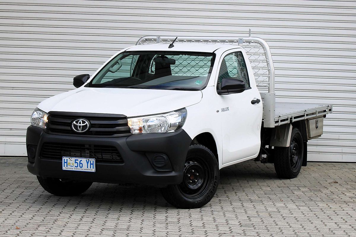 2019 Toyota Hilux Workmate TGN121R Rear Wheel Drive