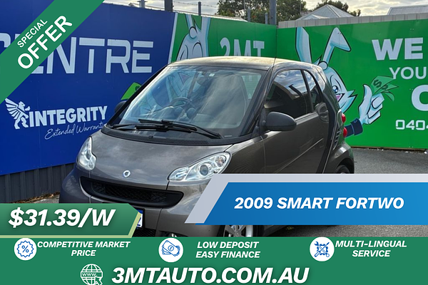 2009 smart fortwo pulse mhd 451