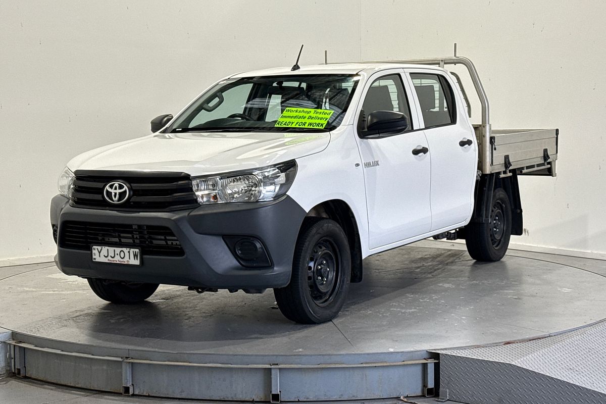2018 Toyota Hilux WORKMATE TGN121R MY19 REAR WHEEL DRIVE