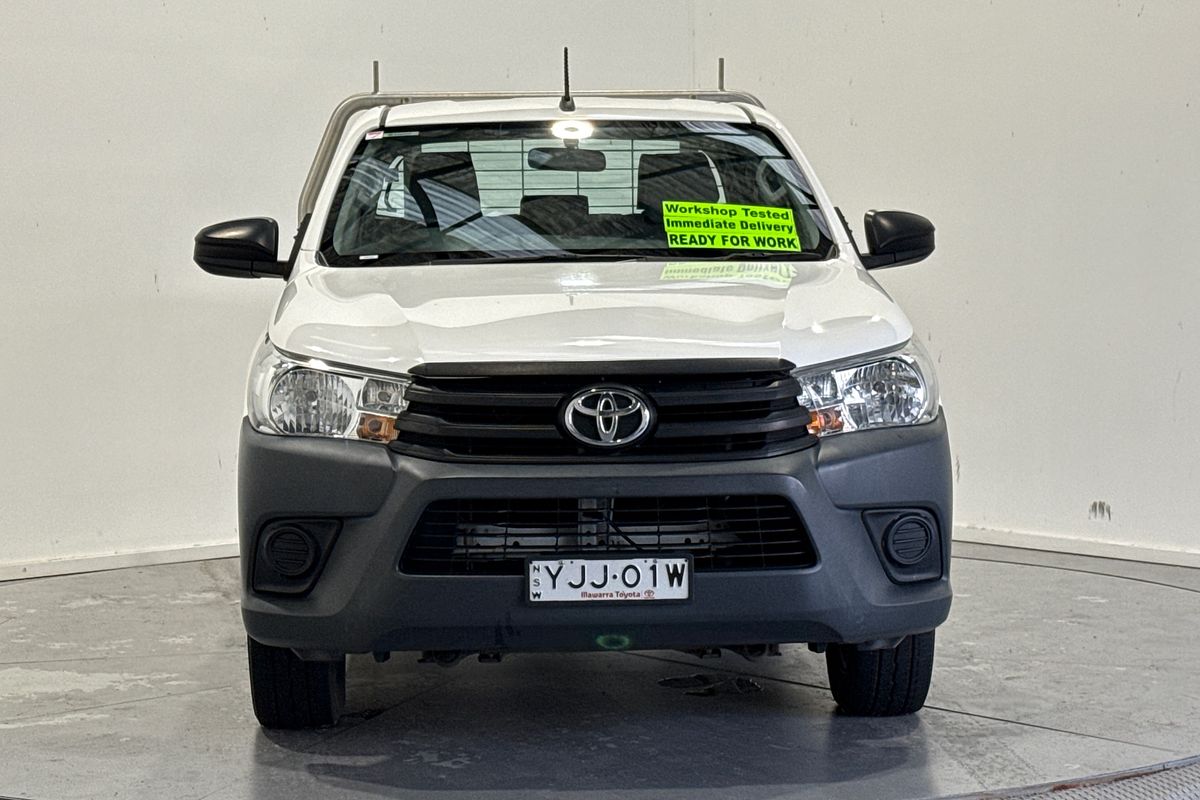 2018 Toyota Hilux WORKMATE TGN121R MY19 REAR WHEEL DRIVE