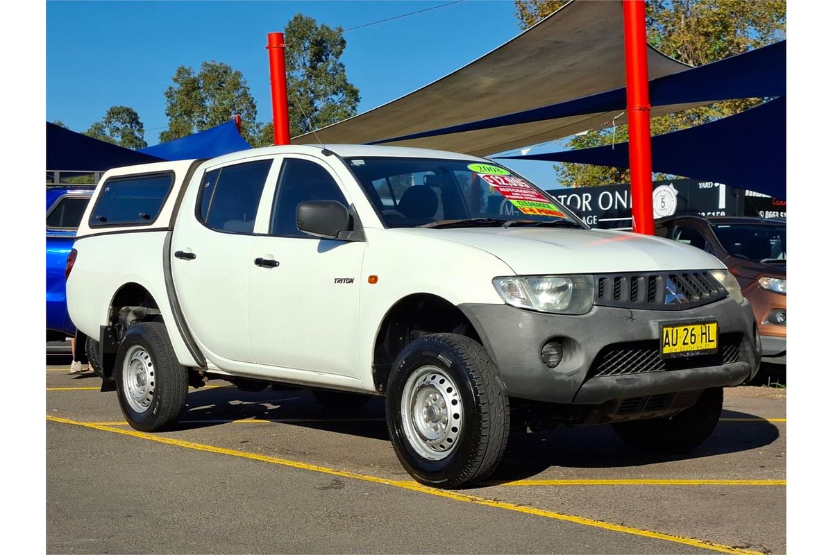 2008 Mitsubishi Triton GLX ML Rear Wheel Drive