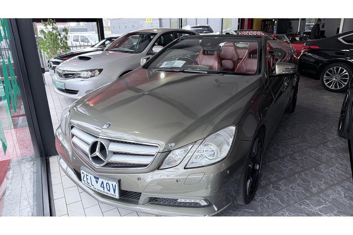 2010 Mercedes-Benz E-Class E250 CGI Avantgarde A207