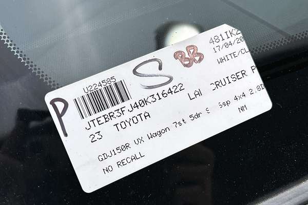 2023 Toyota Landcruiser Prado VX GDJ150R thumb-23