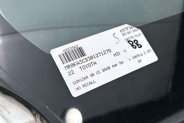 2022 Toyota Hilux SR GUN126R 4X4 thumb-22