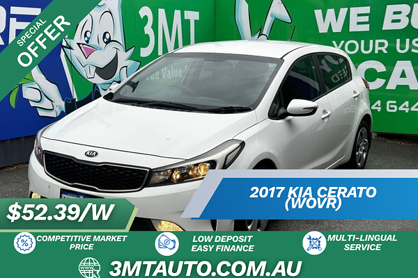 2017 Kia Cerato S YD