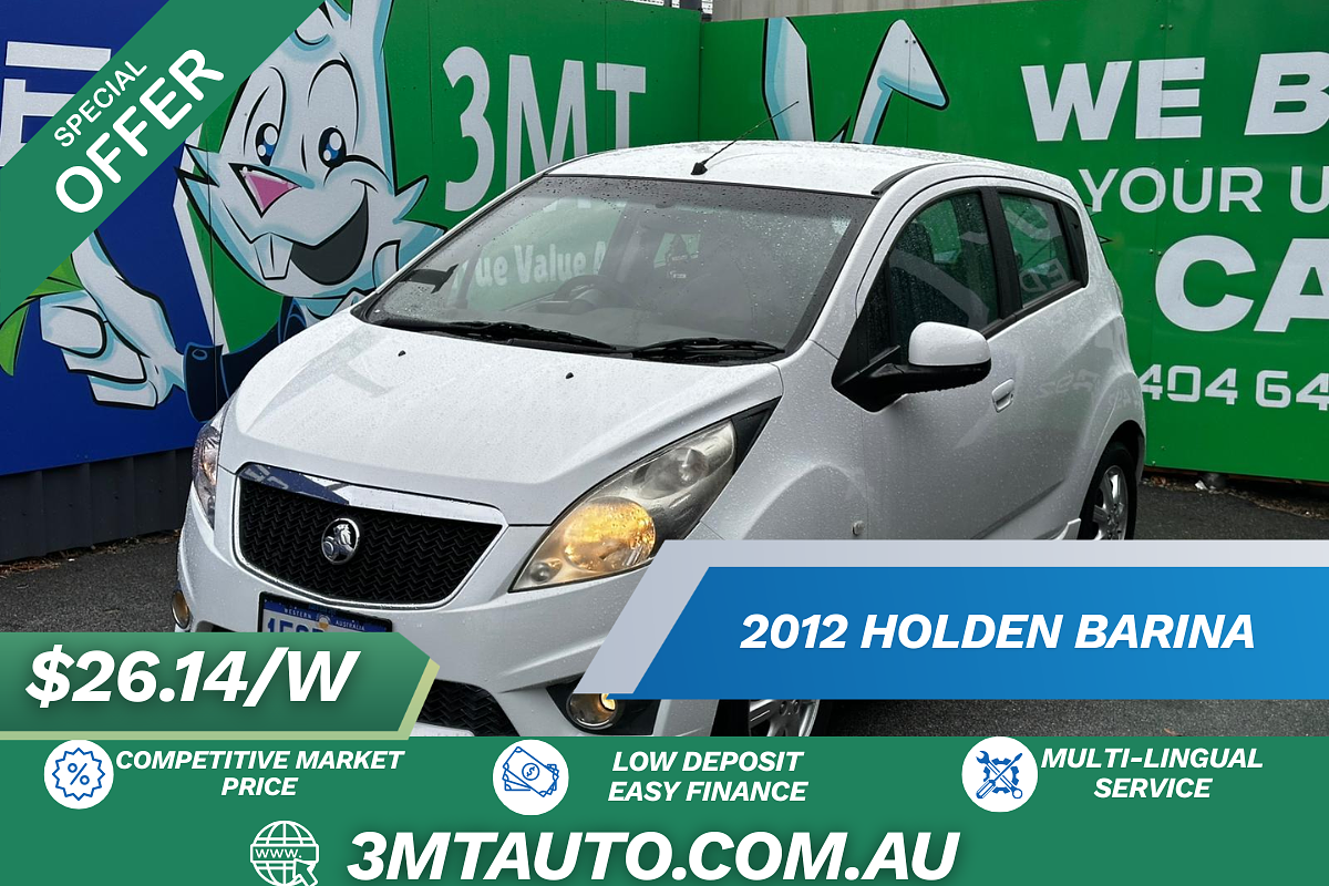 2012 Holden Barina Spark CD MJ