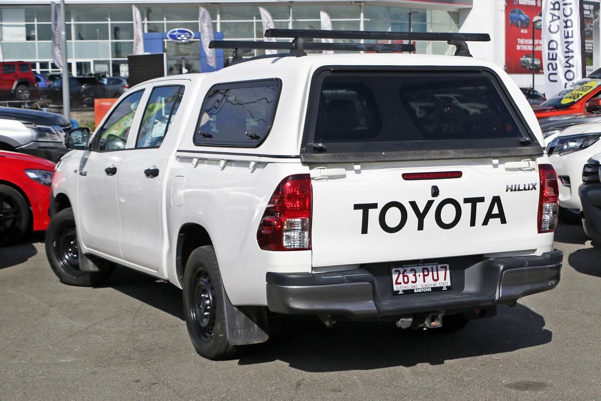 2021 Toyota Hilux Workmate TGN121R Rear Wheel Drive