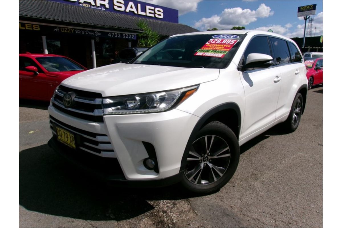 2018 Toyota Kluger GX (4x4) GSU55R
