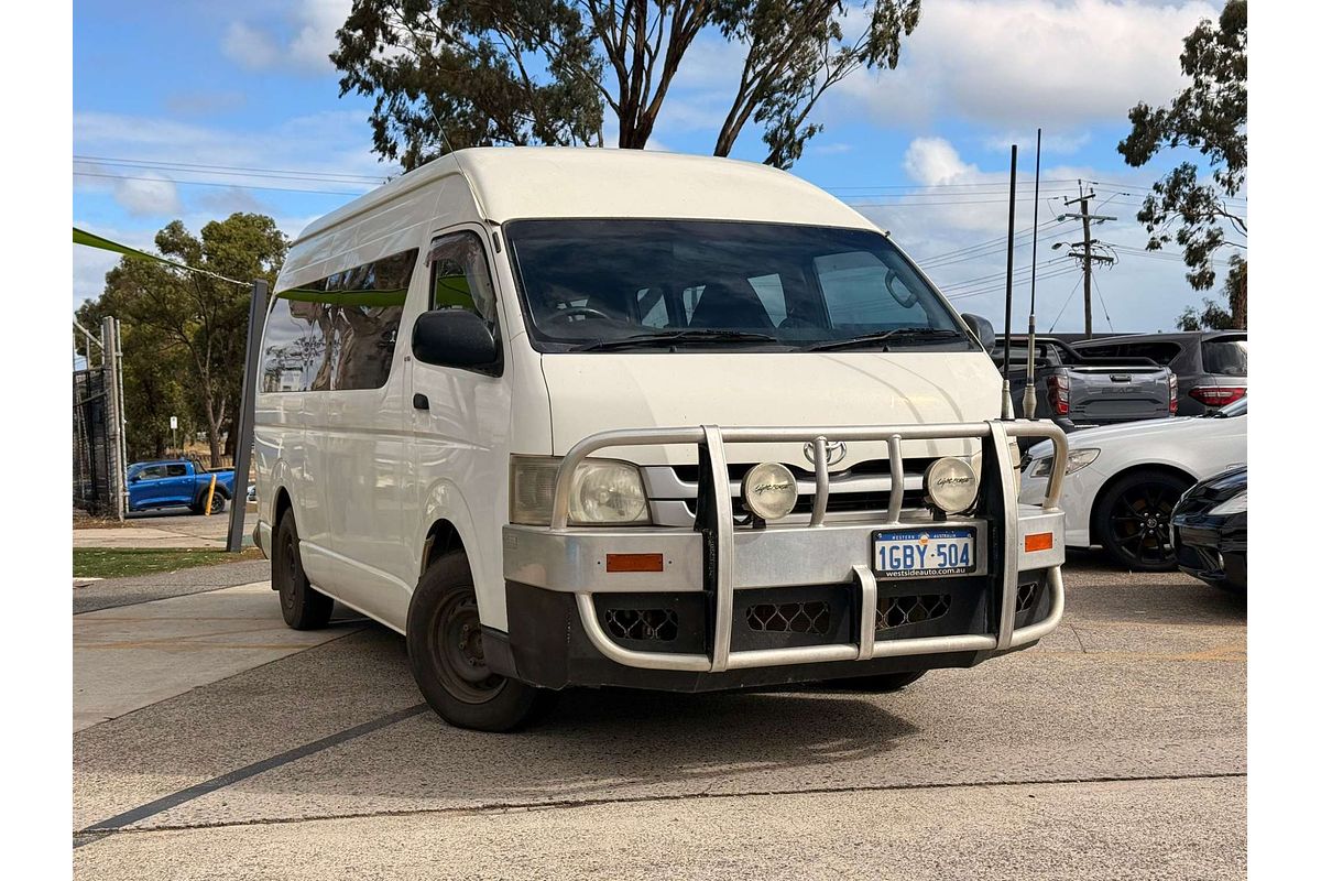 2009 Toyota Hiace Commuter KDH223R ELWB High Roof