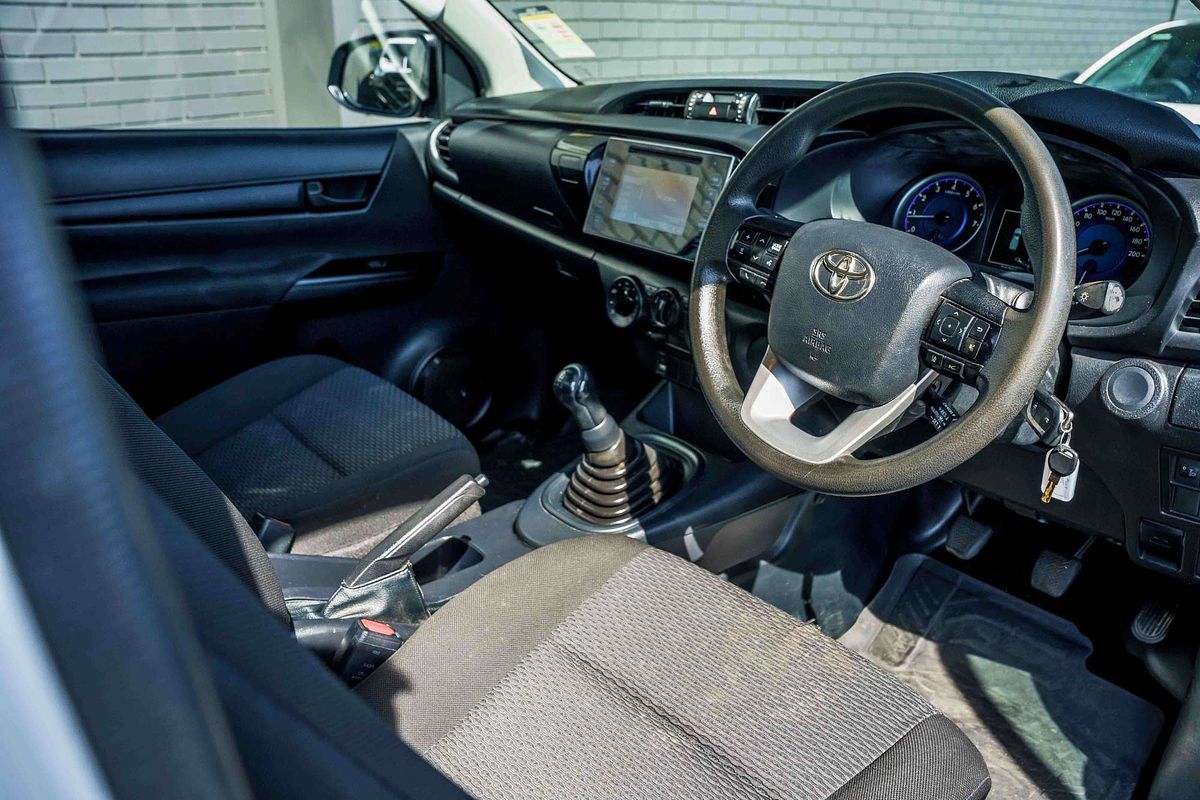 2020 Toyota Hilux Workmate TGN121R Rear Wheel Drive