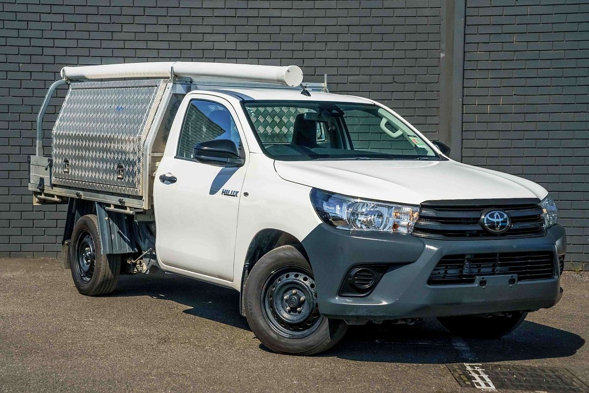 2020 Toyota Hilux Workmate TGN121R Rear Wheel Drive