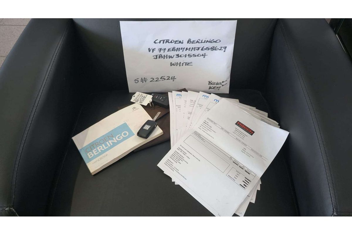 BERLINGO B9C MY17 1.6 HDI ETG LONG 1.6L DT4 DIESEL TURBO F/INJ 6 SP AUTOMATIC VAN 