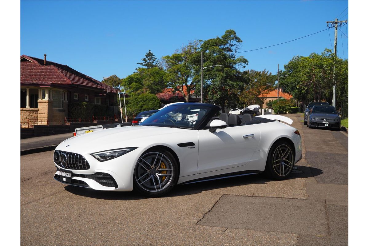 2022 Mercedes-Benz SL43 AMG ROADSTER CONVERTABLE 2.0 TURBO BSG MODEL HYBRID