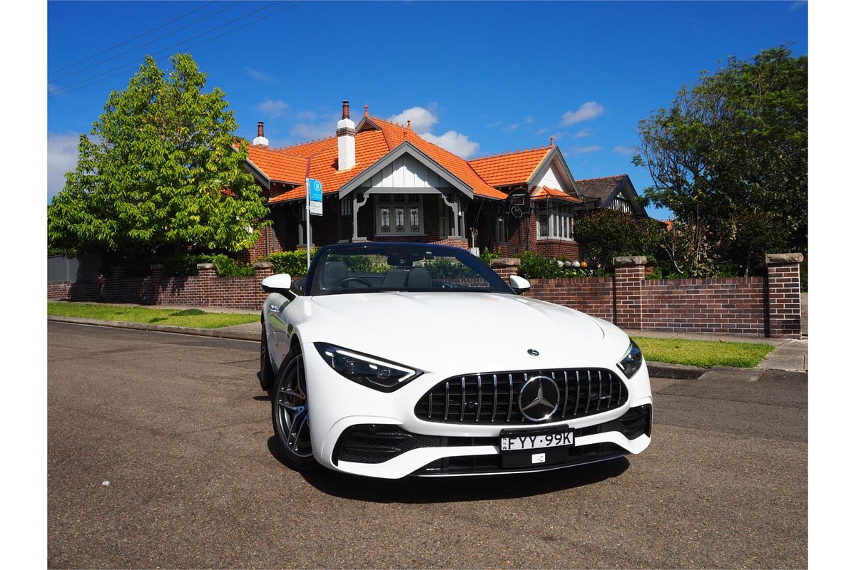 2022 Mercedes-Benz SL43 AMG ROADSTER CONVERTABLE 2.0 TURBO BSG MODEL HYBRID