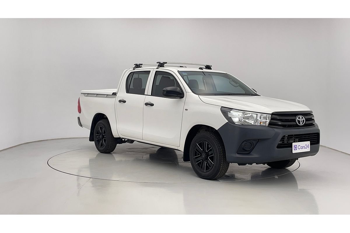 2017 Toyota Hilux Workmate TGN121R Rear Wheel Drive