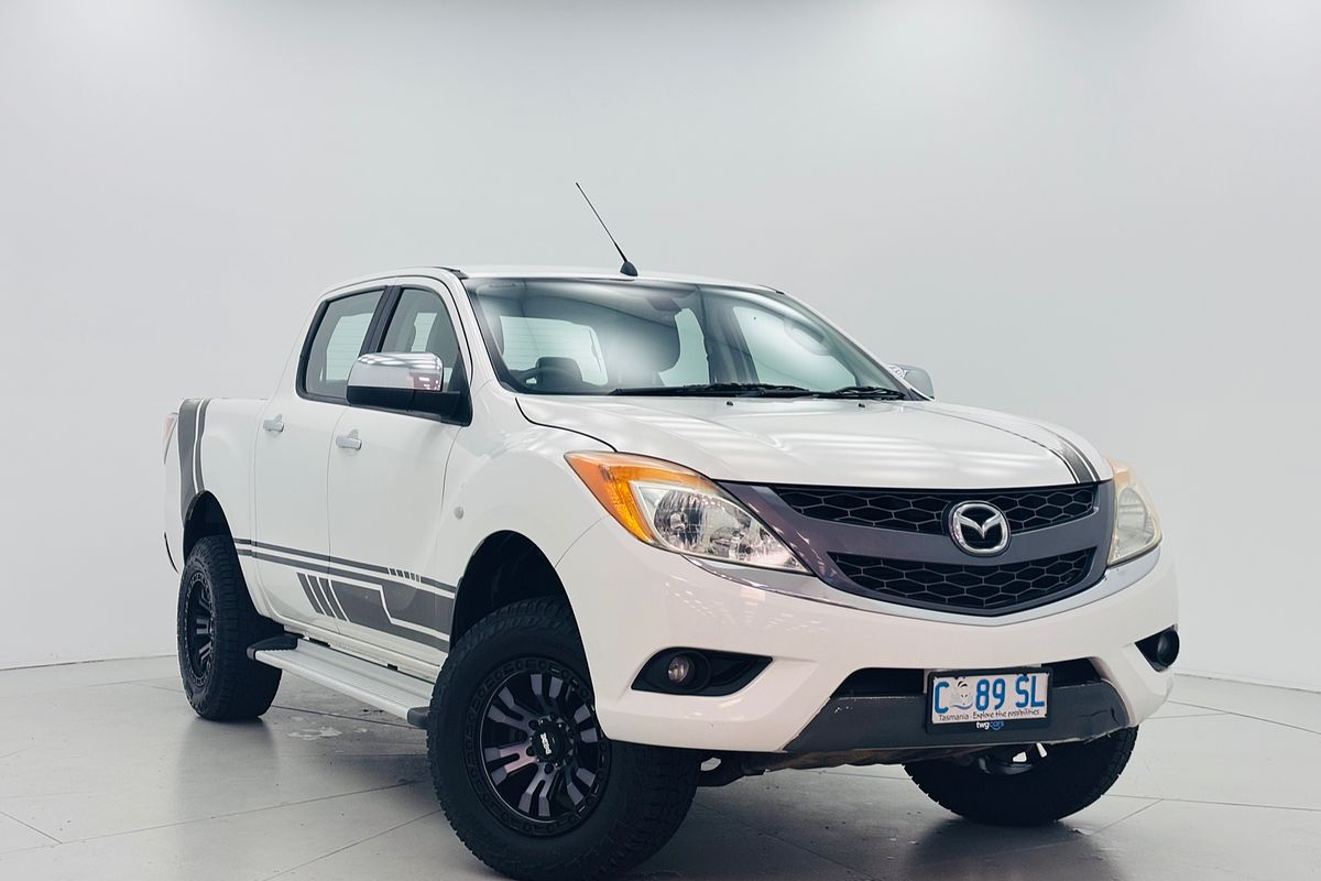 2011 MAZDA BT-50 GT (4x4) MAN DUAL CAB UTILITY DT5 DIESEL