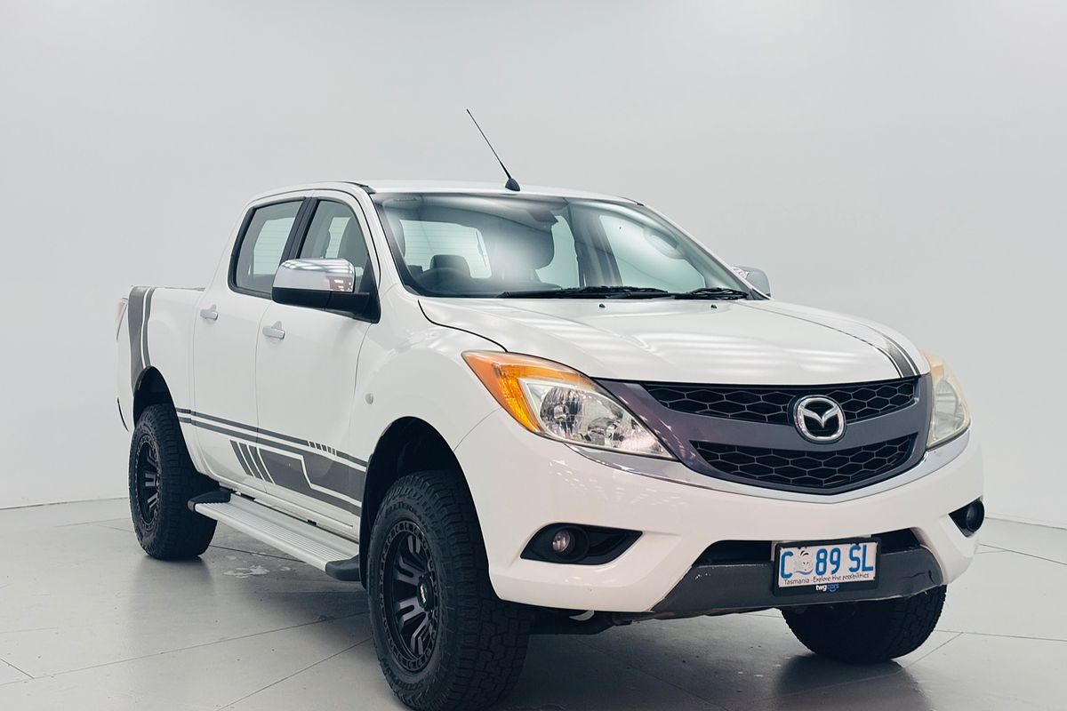 2011 MAZDA BT-50 GT (4x4) MAN DUAL CAB UTILITY DT5 DIESEL