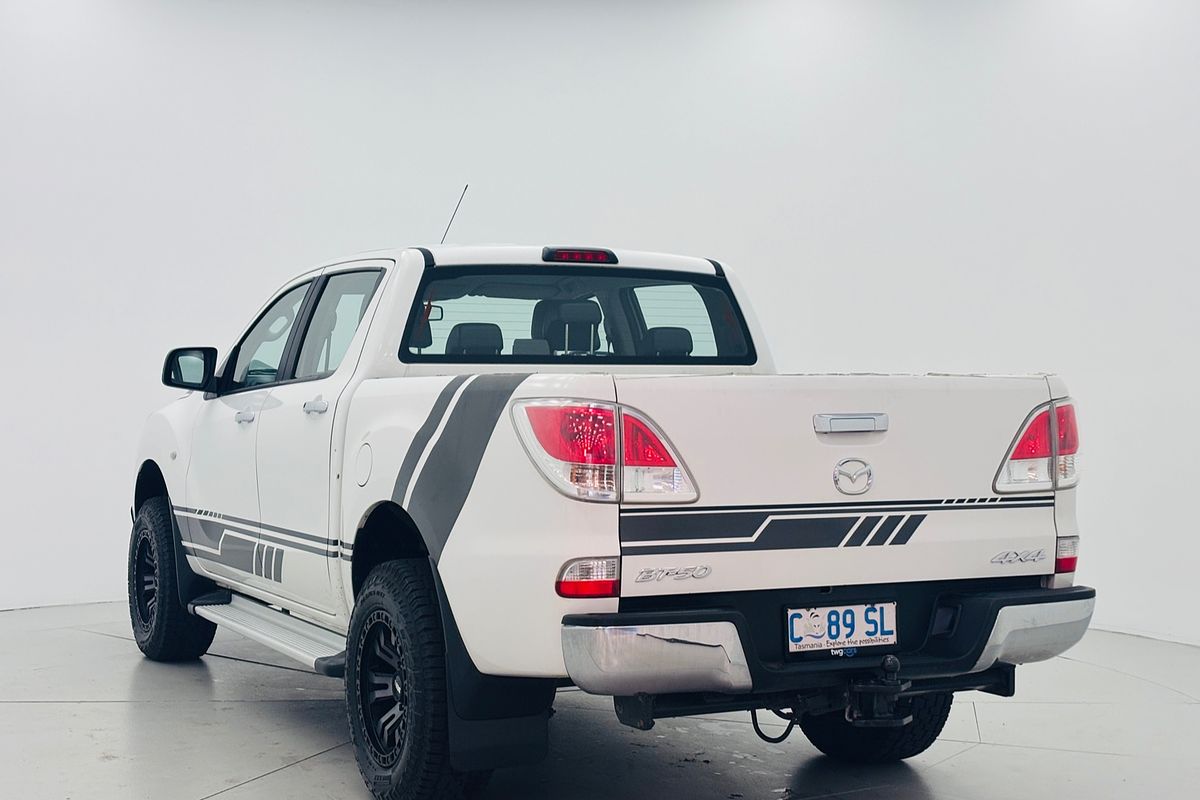 2011 MAZDA BT-50 GT (4x4) MAN DUAL CAB UTILITY DT5 DIESEL