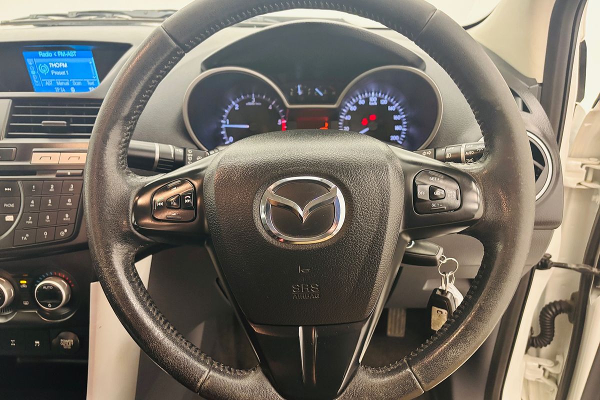 2011 MAZDA BT-50 GT (4x4) MAN DUAL CAB UTILITY DT5 DIESEL