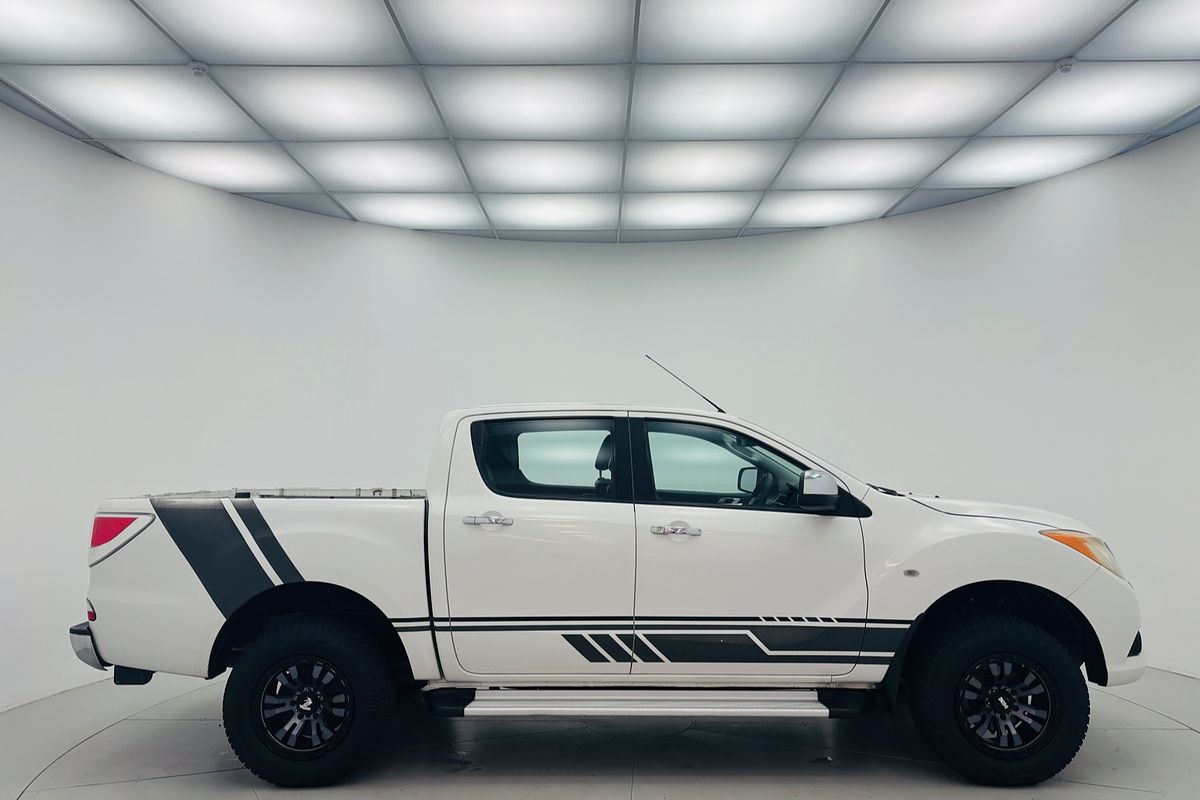 2011 MAZDA BT-50 GT (4x4) MAN DUAL CAB UTILITY DT5 DIESEL