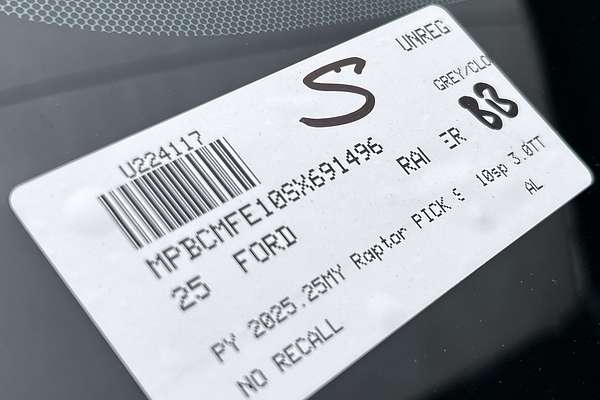 2025 Ford Ranger Raptor 4X4 3.0L thumb-23