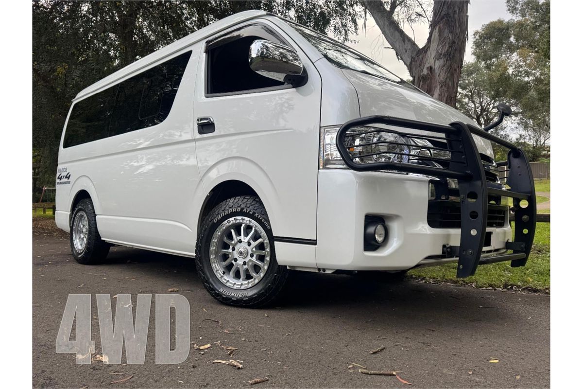 2016 Toyota Hiace GL 10 Seater 4WD 4WD GL 10 seater widebody TRH219R UPGRADE MY16 2016