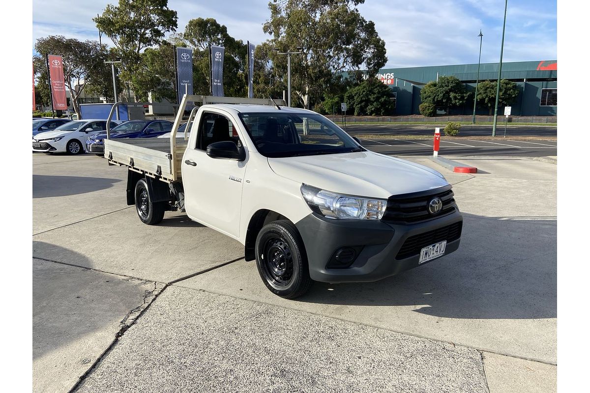 2019 Toyota Hilux Workmate TGN121R Rear Wheel Drive