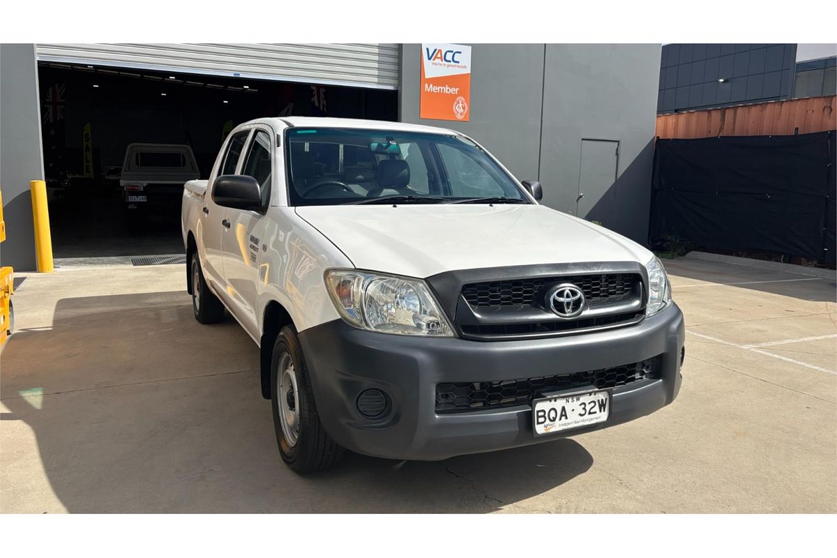 2010 Toyota Hilux Workmate TGN16R Rear Wheel Drive